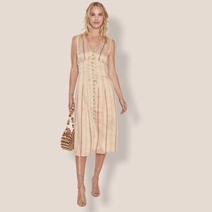 NWT Joie Porcelain button down summer dress